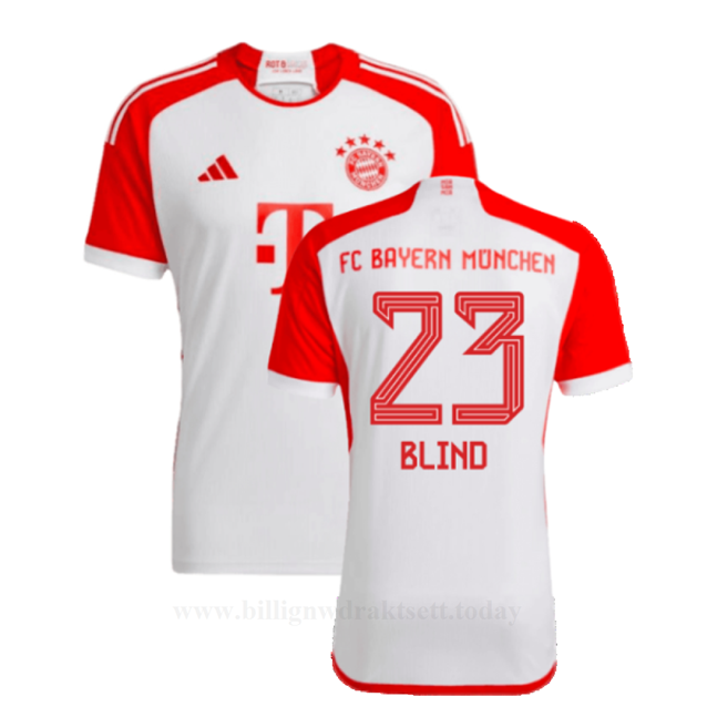Billige Fotballdrakter FC Bayern München BLIND #23 Hjemmedraktsett 2023-24