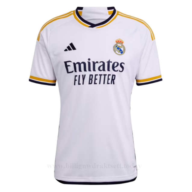 Billige Fotballdrakter FC Real Madrid Hjemmedraktsett 2023-24